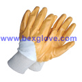 Yellow Nitrile Working Glove